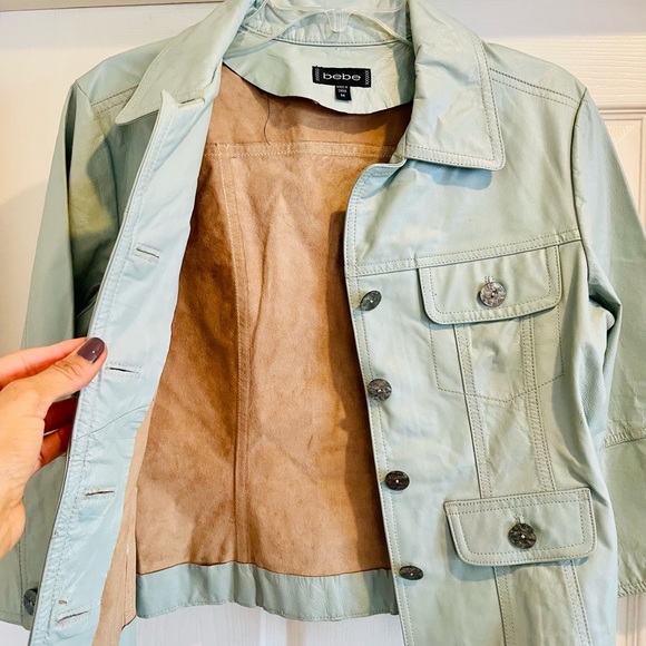 •Vintage Bebe• Leather Jacket - Picture 3 of 9